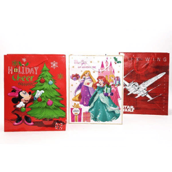 Disney Weihnachtsgeschenktüte large - 6-fach sortiert - 33 cm