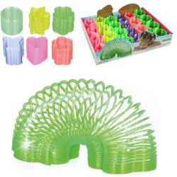 Eddy Toys Treppenfeder 7 cm 6 Stück sortiert