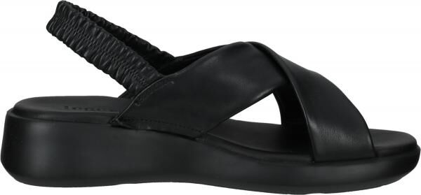 Elegante Legero Sandalen Schlupfschuhe f&uuml;r Damen 2-000261 100 Schwarz
