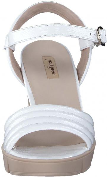 Elegante paul green Sandalen Sandalen f&uuml;r Damen 7928-063 Wei&szlig;