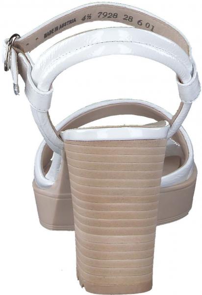 Elegante paul green Sandalen Sandalen f&uuml;r Damen 7928-063 Wei&szlig;