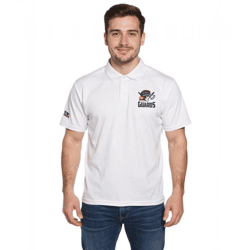 European League Of Football Helvetic Guards PoloShirts leuchtend weiß