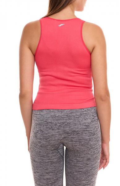 FAYN SPORTS Seamless Damen Crop Top atmungsaktives und schwei&szlig;transportierendes Sport-Shirt 54560720 Rosa