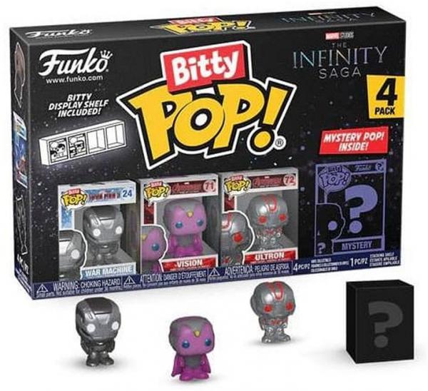 Funko 71505 - Bitty POP! - Marvel Iron Man 4er Pack