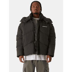 funktionale MJ GONZALES Herren Jacke Kordelzug Reißverschluss 78 g/m² Schwarz