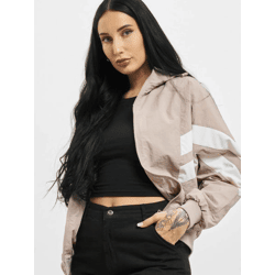 funktionale Urban Classics Damen Jacke Kapuze 90 g/m² Alt-Rosa