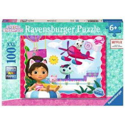 Gabby's Dollhouse - Cat adventure! - Puzzle 100 pieces