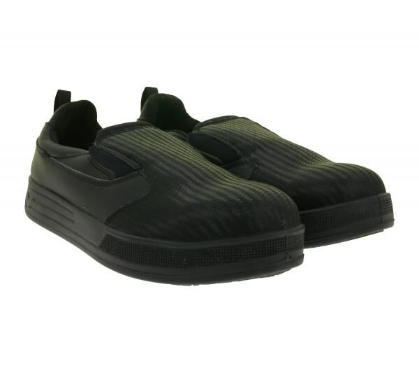 GARSPORT Auguste Low 2 S2 Herren & Damen Küchen-Sicherheits-Schuhe mit SSR-Gummieinsatz-Technologie Arbeits-Schuhe Koch-Schuhe GDS1500011 