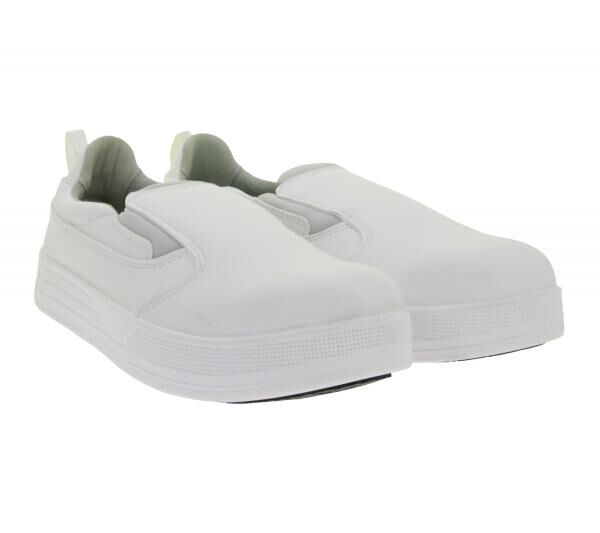 GARSPORT Auguste Low 2 S2 Herren & Damen Küchen-Sicherheits-Schuhe mit SSR-Gummieinsatz-Technologie Arbeits-Schuhe Koch-Schuhe GDS1500011 