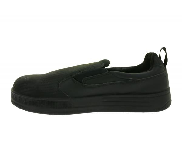 GARSPORT Auguste Low 2 S2 Herren & Damen Küchen-Sicherheits-Schuhe mit SSR-Gummieinsatz-Technologie Arbeits-Schuhe Koch-Schuhe GDS1500011 