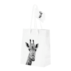 Giraffe Gift Bag, L, approx. 33 cm H
