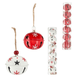 Hänger Weihnachtsglocken, 6er Set, 2/s