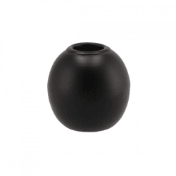 Kerzenleuchter Dobra Sphere schwarz 6 cm