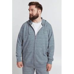 klassische BLEND BT Velno Herren Kapuzenjacke mit Reißverschluss Sweatjacke Große Größen 20714928ME-194013 Blau