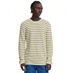 Classic BLEND BHAjlan Men's Fine-Knit Sweater with Label Detail, Knit Sweater 20717703-190515 Green