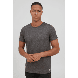 klassisches 11 PROJECT PRTullio Herren T-Shirt mit Rundhals Shirt 21300777-ME-194007 Schwarz