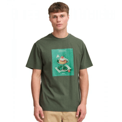 klassisches SOLID SDNong Herren T-Shirt mit Rundhals Shirt 21108418-190415 Grün