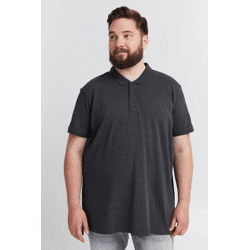 Klassisches SOLID SDTrip BT Herren Poloshirt Große Größen mit 3-Knopf-Leiste Shirt 21300885-ME-7989915 Blau