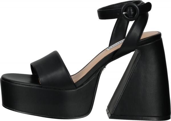 Komfortable Steve Madden Sandalen Sandalen f&uuml;r Damen Paysin SM11002379 001 Schwarz