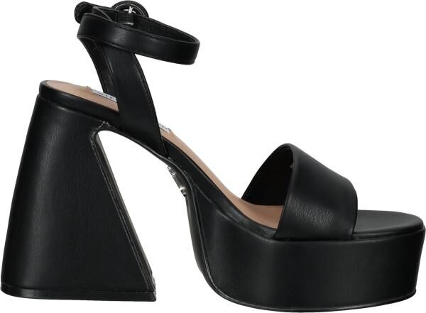 Komfortable Steve Madden Sandalen Sandalen f&uuml;r Damen Paysin SM11002379 001 Schwarz