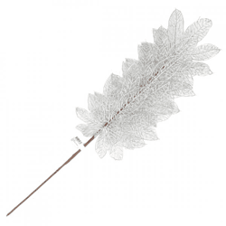 Artificial branch silver 79 cm
