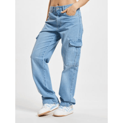 Casual Only Women's Straight-Fit Jeans with Cotton, Blue
