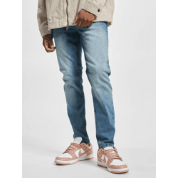 Casual Redefined Rebel Men's Jeans, Slim Fit, Stretch, Zipper, Cotton, Blue