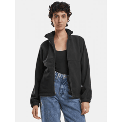 lässige URBAN CLASSICS Damen Jacke Stretch Schwarz