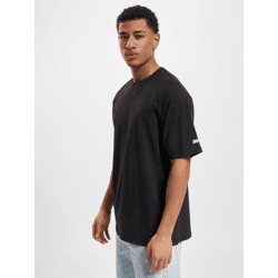 Casual DEF Men's Oversized T-Shirt, Cotton, Black