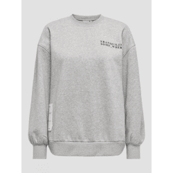 Casual Only Women's Cotton Sweatshirt in Gray