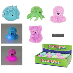 LED Zottel Tiere 10cm  12/s