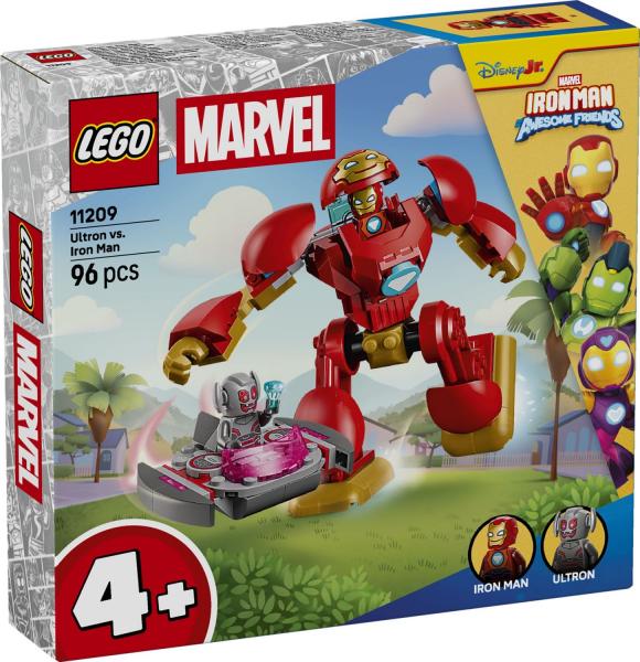 LEGO&reg; 11209 4plus Kids Gloves 2026 - Ultron vs. Iron Man (96 Teile)
