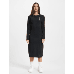 Lightweight Dangerous DNGRS Women's Dress in Black Cotton