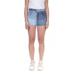 LEVI´S 501 Damen Jeans-Shorts mit ausgefransten Abschlüssen Denim kurze Hose A53140000 Blau