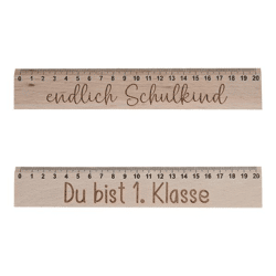 Lineal Schulanfang, 2/s, 20cm