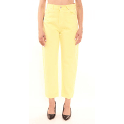 LTB Shena Damen Jeans modische 7/8-Hose im 5-Pocket-Style Loose-Fit 81562566 Gelb