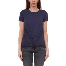  MAMALICIOUS Damen Umstands-Shirt kurzärmliges Sommer-Shirt 36379203 Dunkelblau