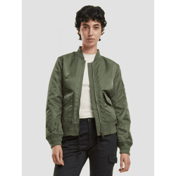 moderne Brandit Damen Jacke Reißverschluss Khaki