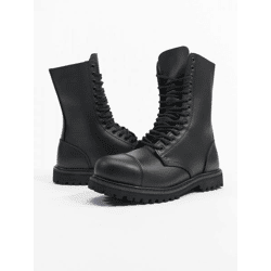 moderne Brandit Unisex Boots Schwarz
