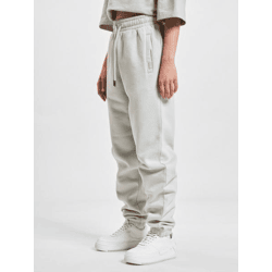 moderne DEF Damen Hose mit Baumwolle Grau