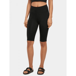 Modern Urban Classics Women's Stretch Slim-Fit Pants, 220 g/m², with Cotton, Black