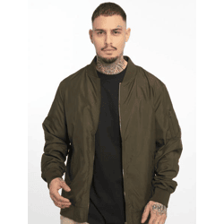 moderne URBAN CLASSICS Herren Jacke 78 g/m² Militär-Grün