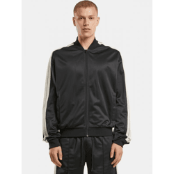 moderne Urban Classics Herren Jacke Reißverschluss Taschen Schwarz