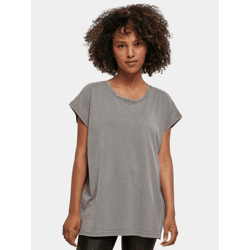 modernes Build Your Brand Damen T-Shirt 160 g/m² mit Baumwolle Grau