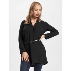 modernes Cloud5ive Damen Polo-Shirt Stretch Schwarz