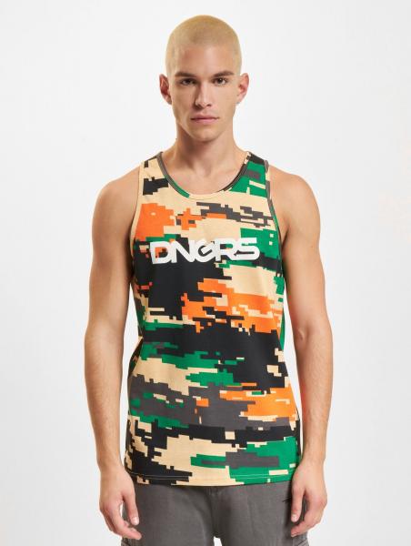 modernes Dangerous DNGRS Herren T-Shirt 180 g/m&sup2; mit Baumwolle Camouflage