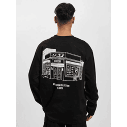 modernes DEF Herren Sweatshirt mit Baumwolle Schwarz