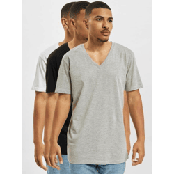 Modern DEF Men's T-Shirt with Cotton in Black/White/Gray