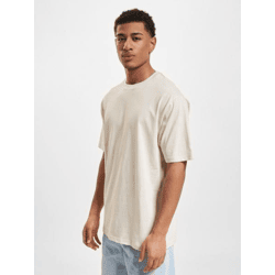 Modern DEF Men's Oversized T-Shirt in Beige Cotton