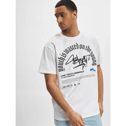 Modern Lost Youth Men's Oversized T-Shirt, 240 g/m², Cotton, White